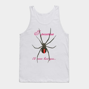 Black Widow Spider - I Promise Tank Top